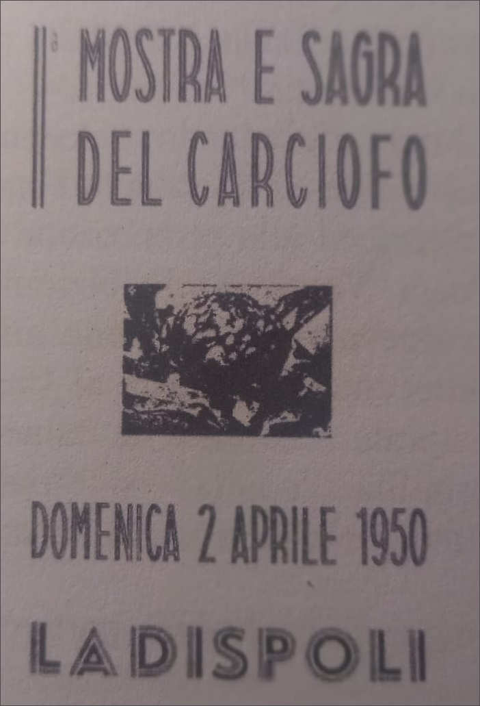 mostra del carciofo 1950